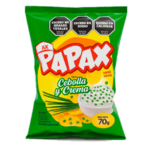 Papa cebolla y crema 70 gr.